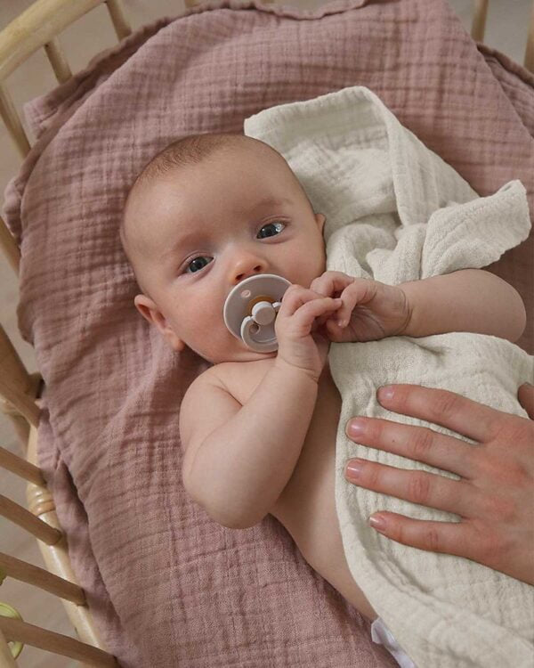 2 Teli in Mussola Cotone Bio 70×70 cm Bibs